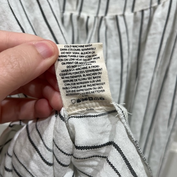 Anthropologie Afternoon Lolita striped midi dress. Size 8. EUC - Picture 9 of 10